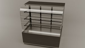 patisserie exhibition cabinet 3D