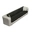 Black Leather And White Couch 3D Model