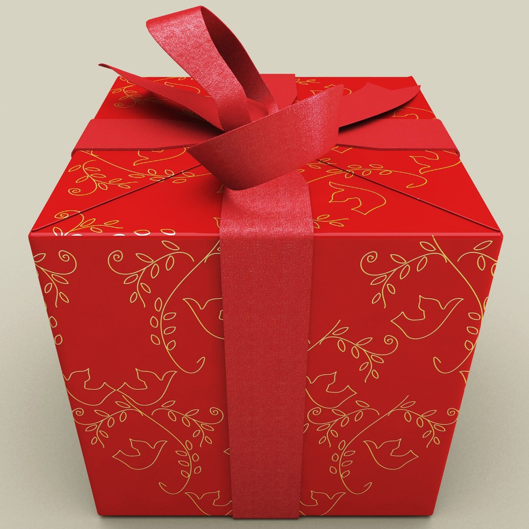 3d Model Gift Boxes