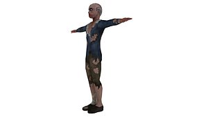 Zombie lowpoly