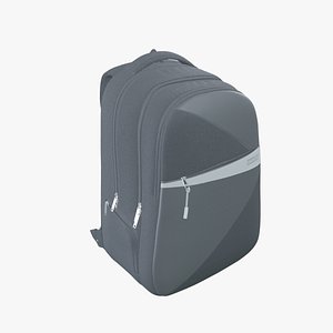 American Tourister Spin Laptop Backpack 28L Polyester Black-Medium 3D model