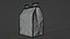 Insulated Reusable Grocery Thermal Bag 3D model