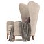 Fauteuil Monroe Wing avec coussin et couverture