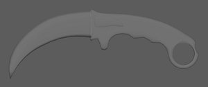 karambit 3D model