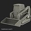 Compact Tracked Front Loader 3D Model