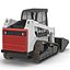 Compact Tracked Front Loader 3D Model