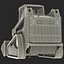 Compact Tracked Front Loader 3D Model