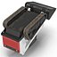 Compact Tracked Front Loader 3D Model