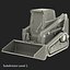 Compact Tracked Front Loader 3D Model