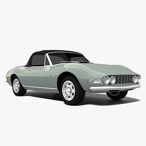 3D Fiat Dino Spider