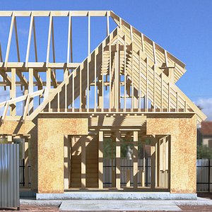 Framed House Construction