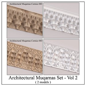 Architectural Muqarnas Set - Vol 2