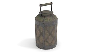 3D old bucket