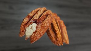 Pecan nut 3D model