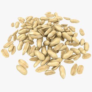 Peeled Peanut Pile