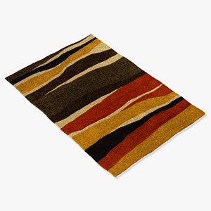 rizzy home rugs multi-colored 3d model