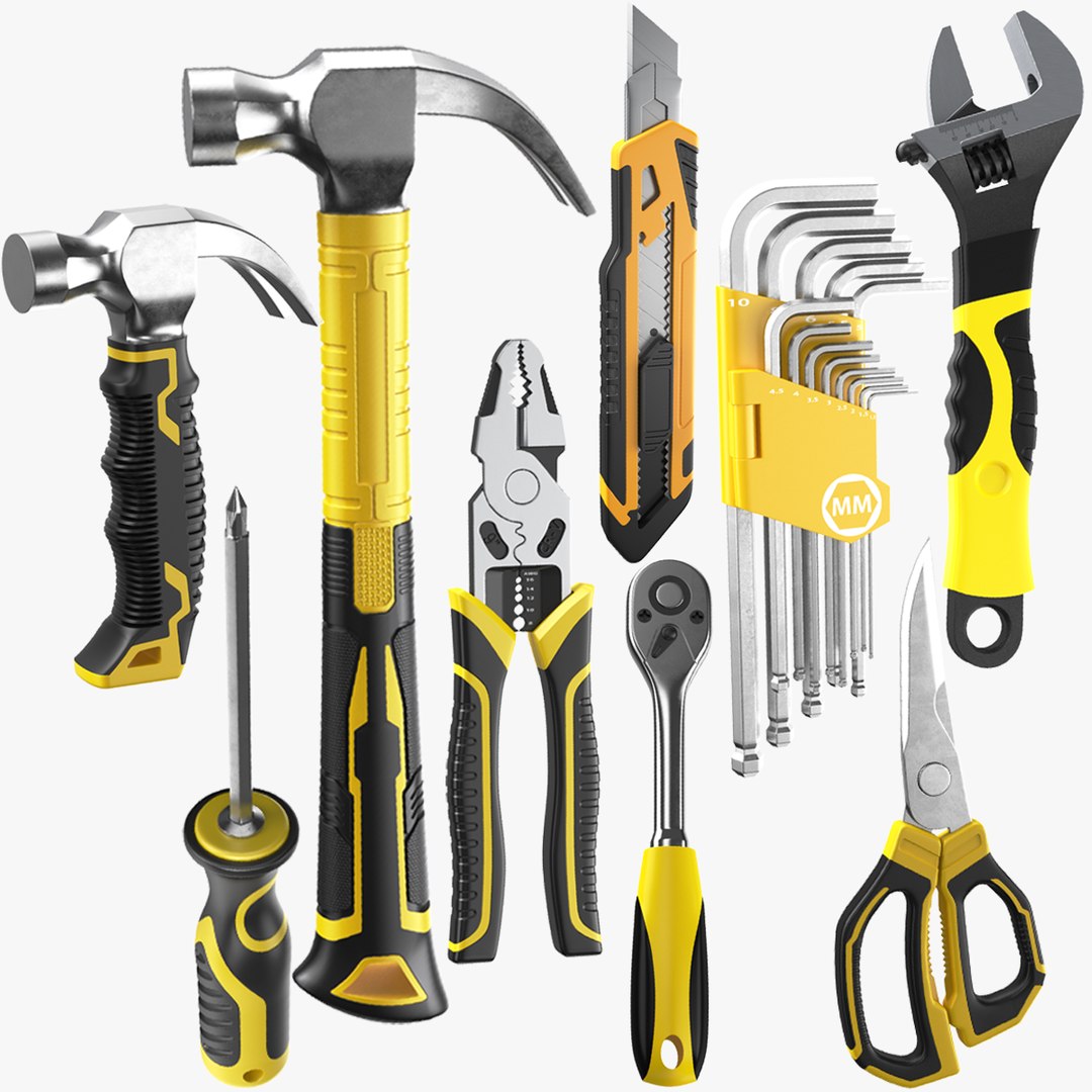 Detailed Hand Tools Collection 3D https://p.turbosquid.com/ts-thumb/XV/HQWlbh/AU/z0/png/1701012822/1920x1080/fit_q87/7ad57d4fda571aed0464e561101630d0f8ccd09f/z0.jpg