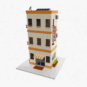 Low Poly Hotel