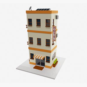Low Poly Hotel