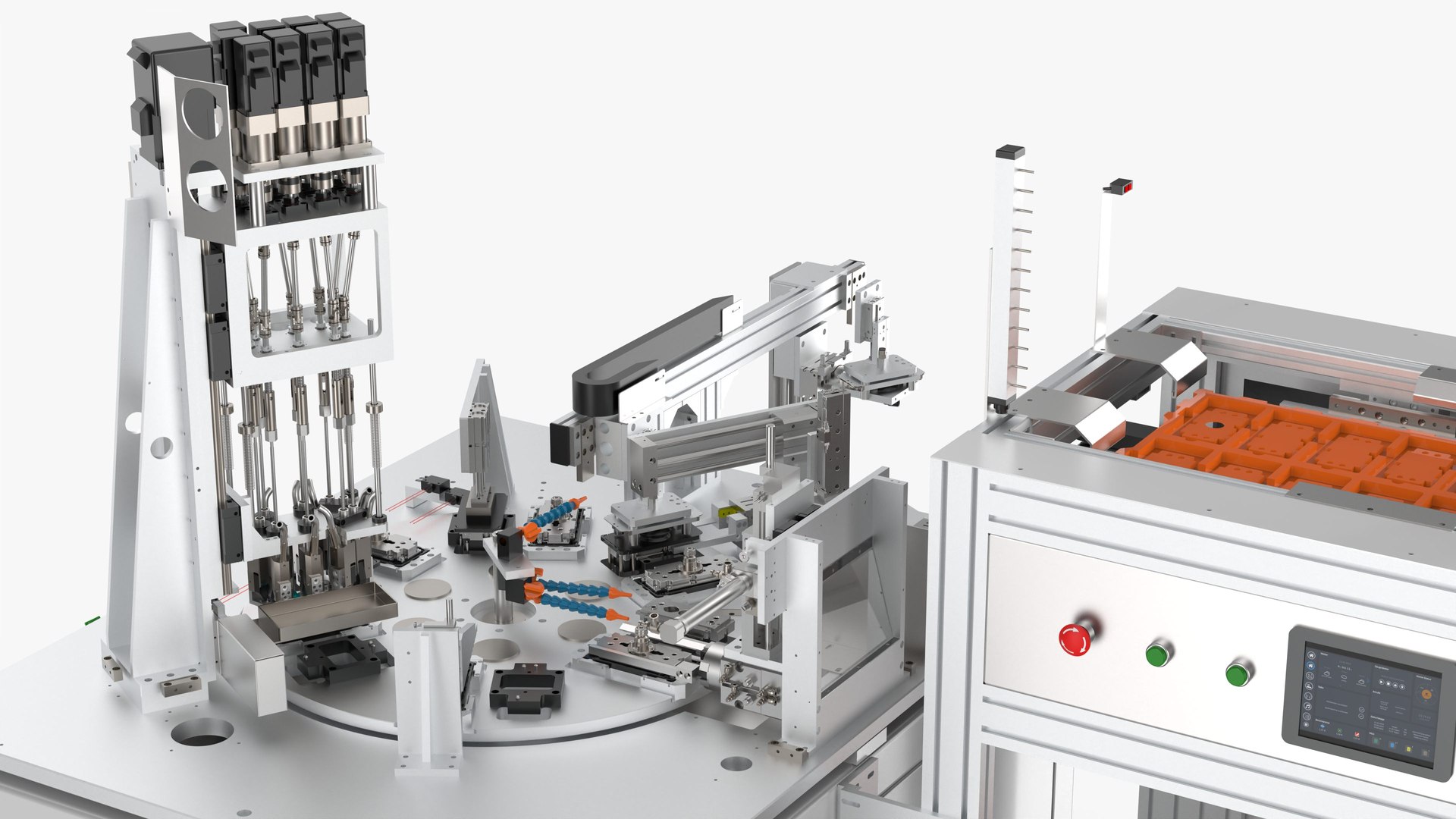 Automatic Double Side Screw Locking Machine 3D model https://p.turbosquid.com/ts-thumb/XV/MWoILd/AI/534.turntablemultistationmultiaxissynchronousdoublesidedlockingscrewequipment.303/jpg/1700663194/1920x1080/fit_q87/d6dc7e43baf12f999d2b7370c78408f50389e5d7/534.turntablemultistationmultiaxissynchronousdoublesidedlockingscrewequipment.303.jpg