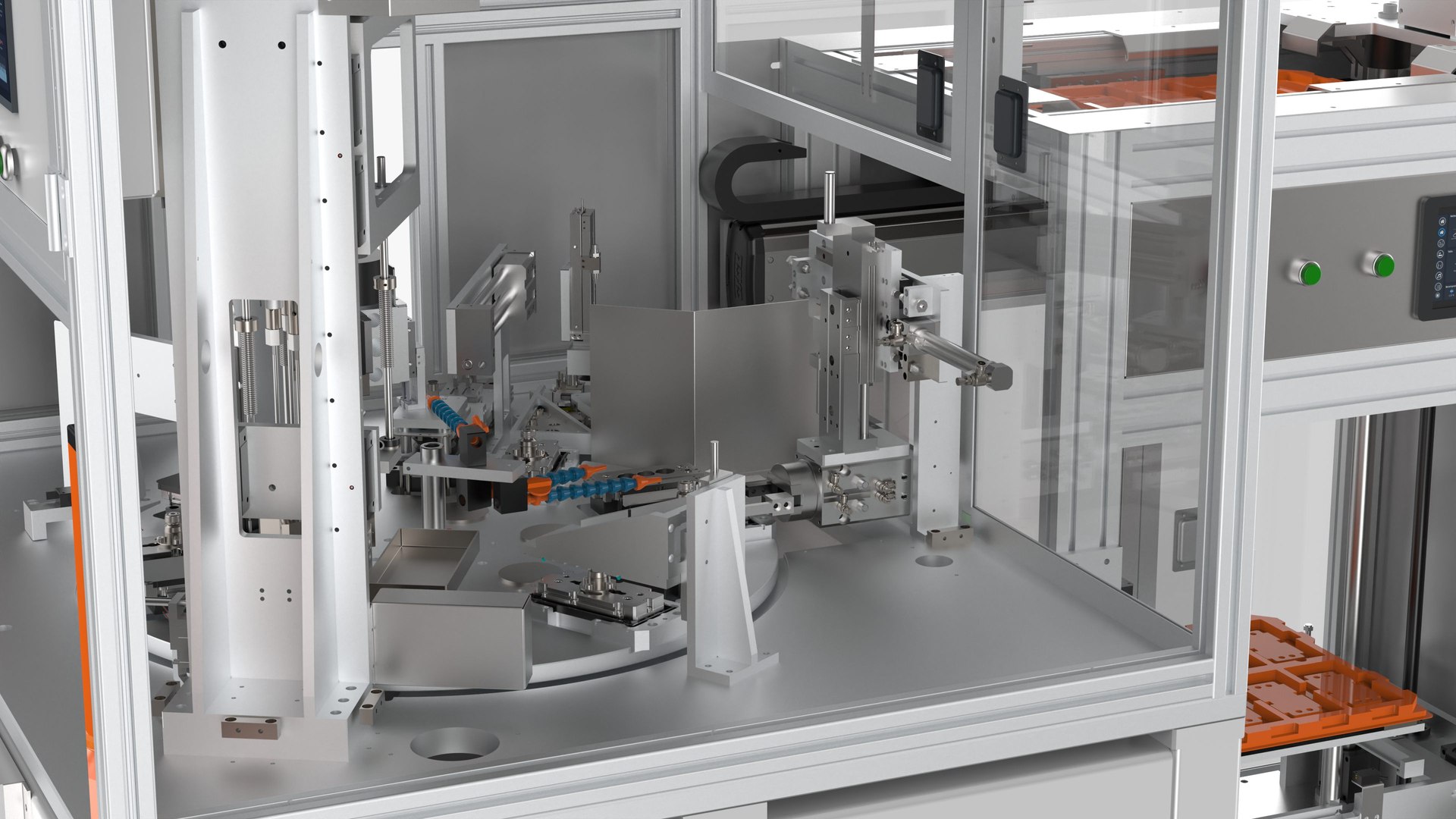 Automatic Double Side Screw Locking Machine 3D model https://p.turbosquid.com/ts-thumb/XV/MWoILd/Wo/534.turntablemultistationmultiaxissynchronousdoublesidedlockingscrewequipment.299/jpg/1700663190/1920x1080/fit_q87/d3f661536a1c3575ae8dbe06459d2d40999284e9/534.turntablemultistationmultiaxissynchronousdoublesidedlockingscrewequipment.299.jpg