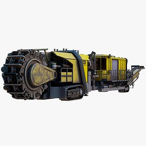 Mobile Miner Epiroc 40V Underground Edition PBR 3D model