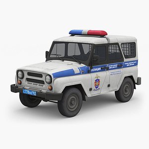 UAZ 469 Police
