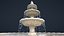 Fountain Animated 3D model
