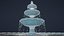 Fountain Animated 3D model