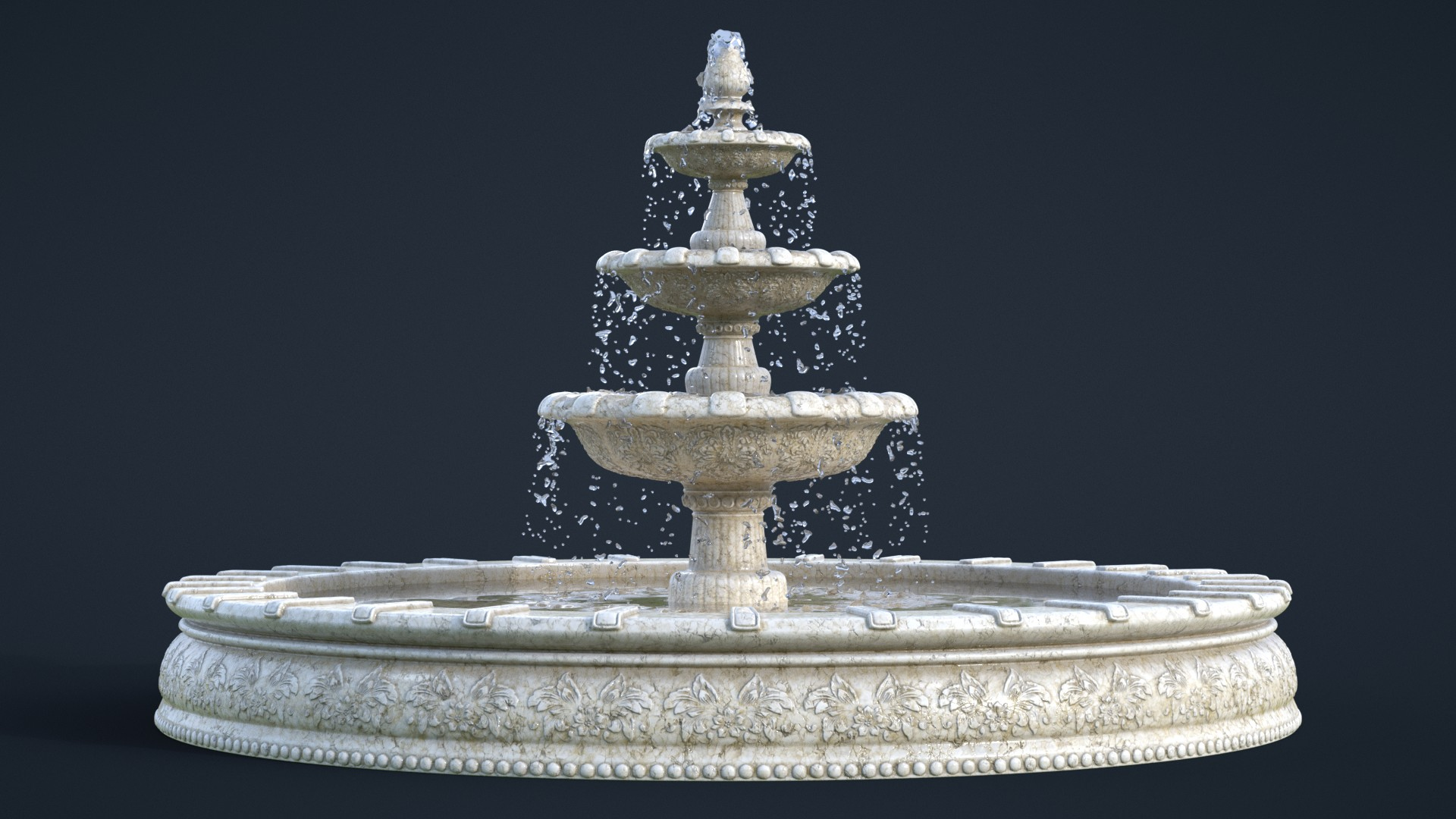 Fountain Animated 3D Model - TurboSquid 2087650