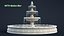 Fountain Animated 3D model