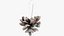 Cone Christmas Tree Toys Collection V6 3D model