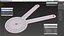 Transparent Plastic Goniometer