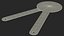 Transparent Plastic Goniometer