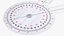 Transparent Plastic Goniometer