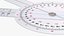 Transparent Plastic Goniometer