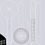 Transparent Plastic Goniometer