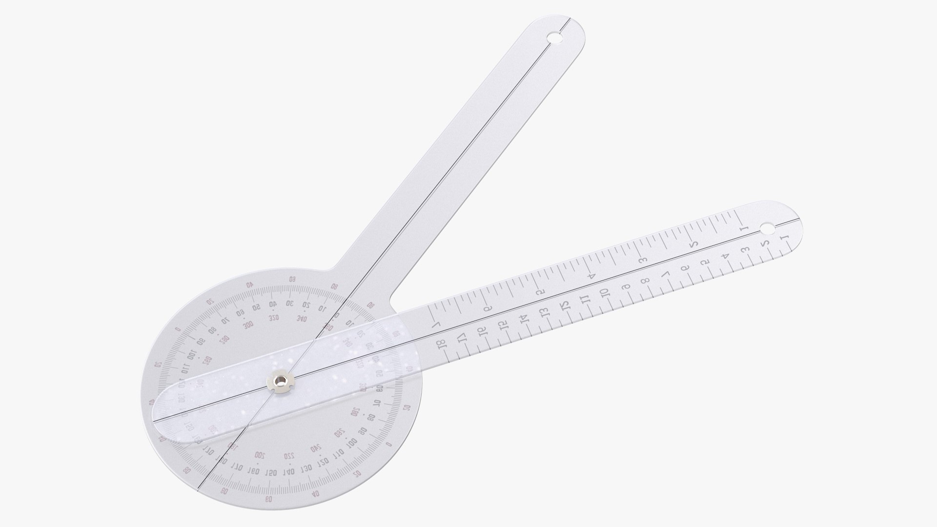 3D transparent plastic goniometer https://p.turbosquid.com/ts-thumb/XV/lISBzU/fI2rPL4t/transparentplasticgoniometerc4dmodel011/jpg/1595250972/1920x1080/fit_q87/7047f958ca4de58e3be89fa9238207543ee5fd12/transparentplasticgoniometerc4dmodel011.jpg