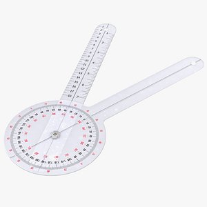 Transparent Plastic Goniometer
