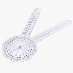 Transparent Plastic Goniometer