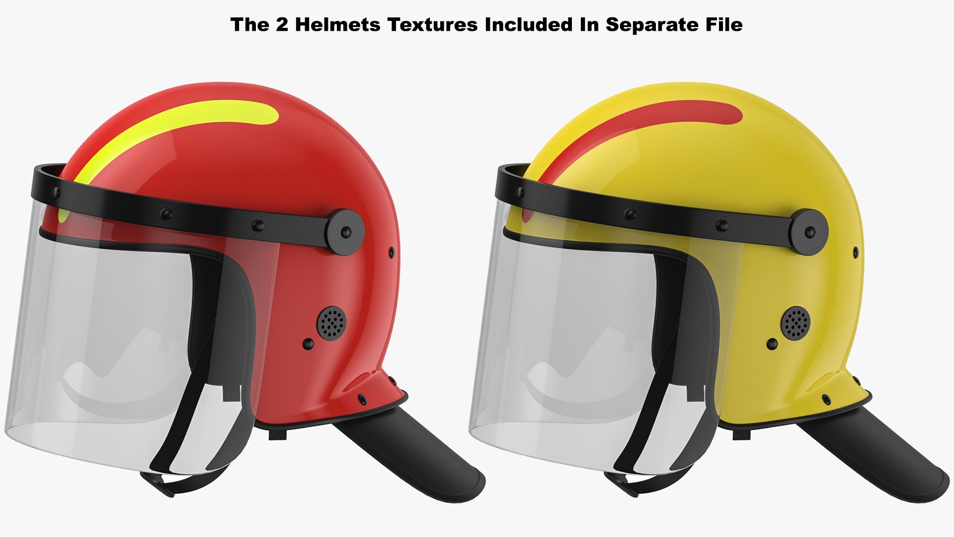 Fire Helmet 02 3D Model - TurboSquid 1953392