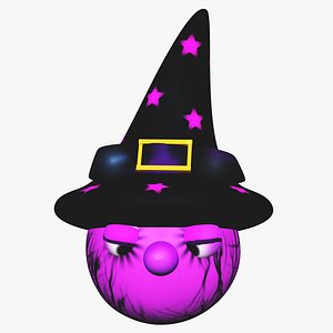 3D HALLOWEEN Witch