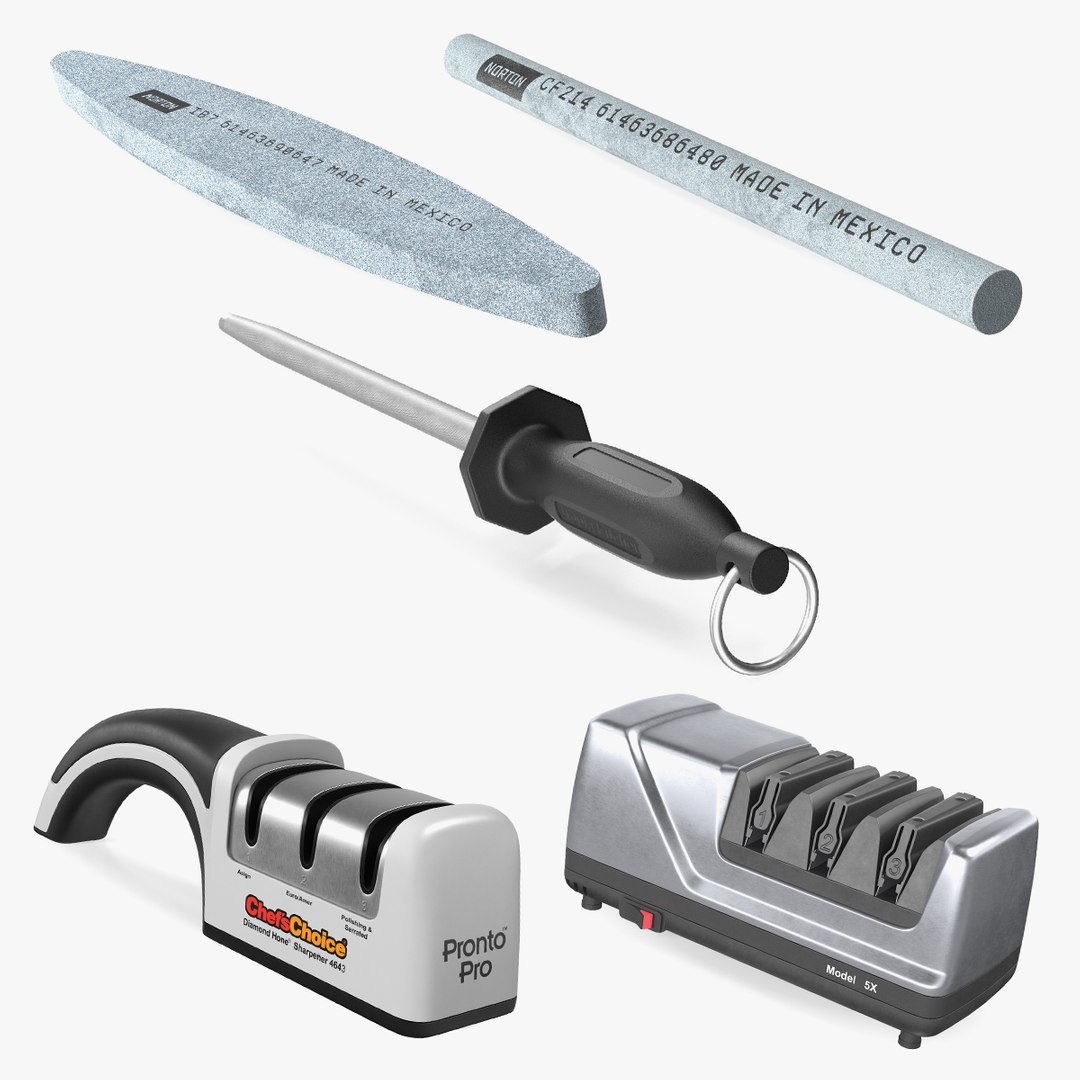 Knife Sharpeners Collection 3 3D model preview