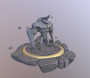 3D stylized character