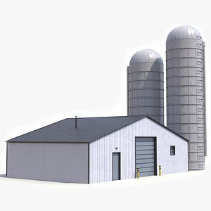 3D Farm Building 21