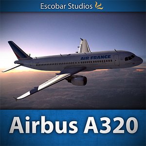 Airbus A320 Air France model
