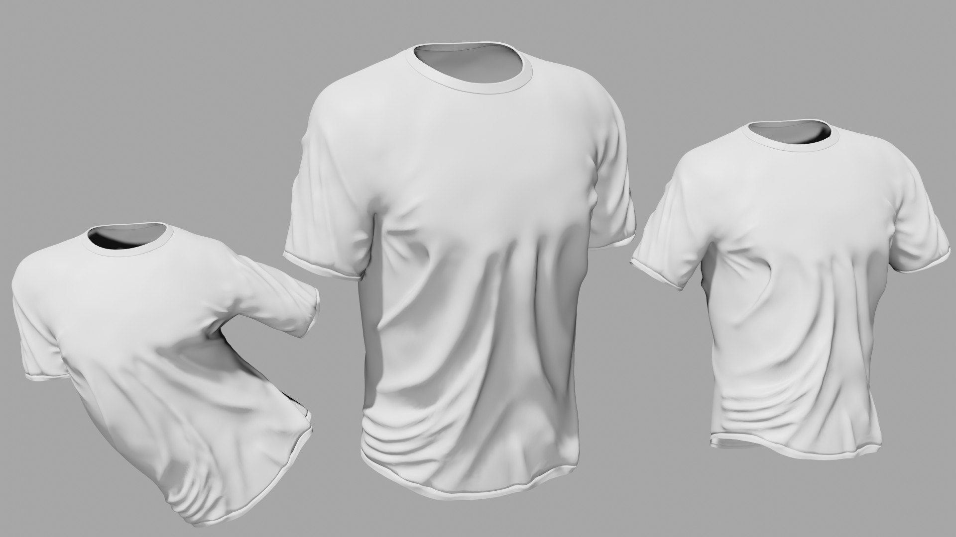3D Rigged T Shirt - TurboSquid 1815707