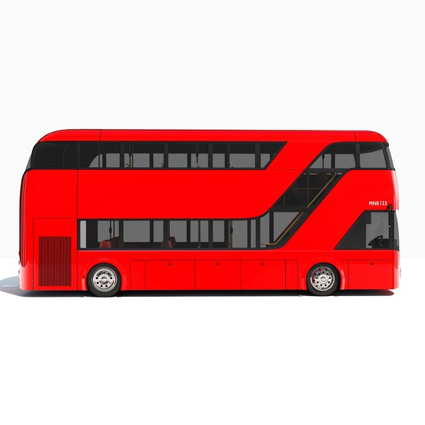 3d london bus model