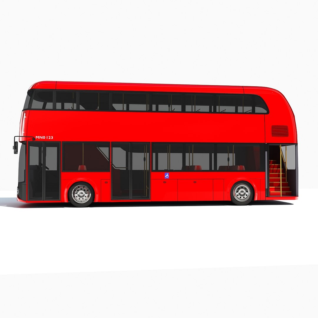 3d london bus model