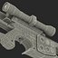 Star Wars Chewbaccas Bowcaster 3D Model